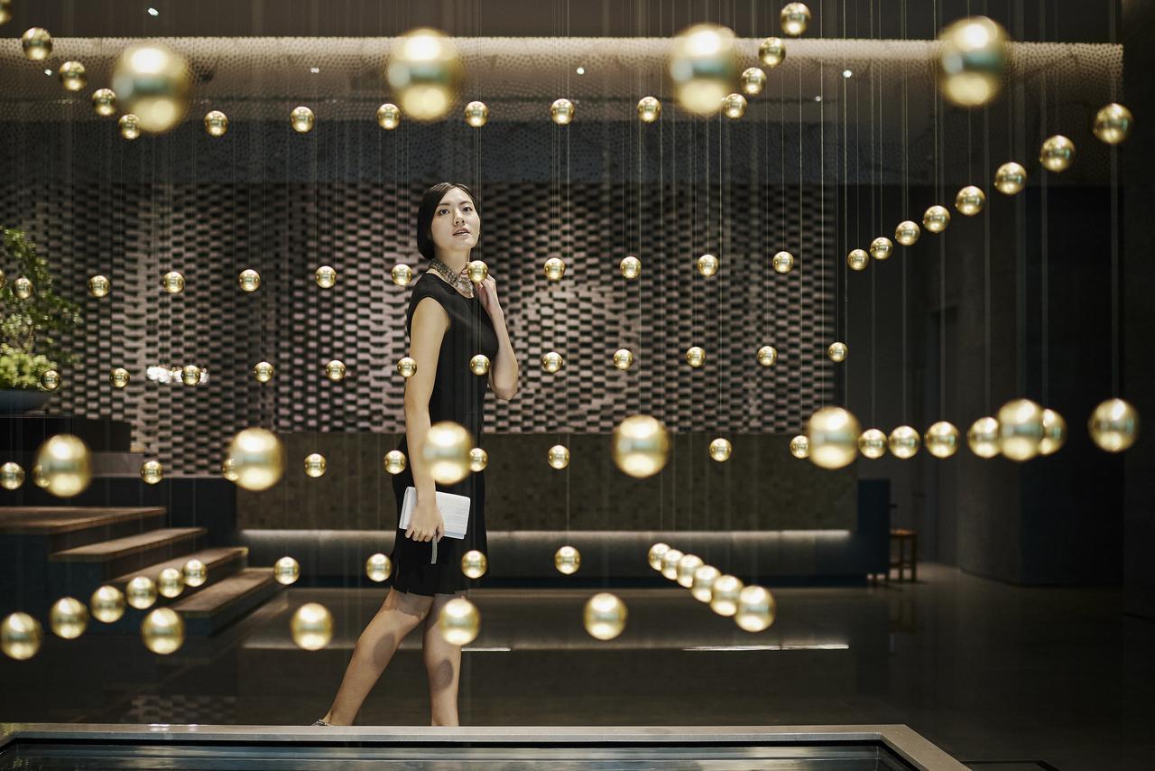 Hotel Silks Club Kaohsiung Esterno foto The lobby of the hotel